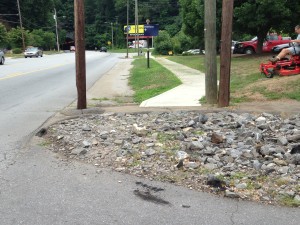 It is easier in NC to fund a highway bypass than it is to fund new sidewalks. 